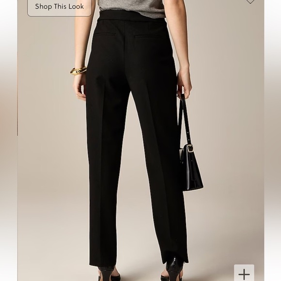 J crew Petite Kate straight-leg pant in four-season stretch - Picture 3 of 6
